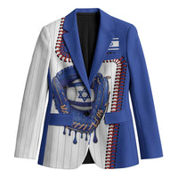 Custom Dripping Baseball Israel Blazer