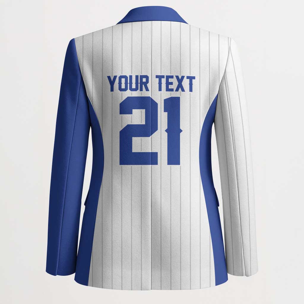 Custom Dripping Baseball Israel Blazer