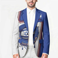 Custom Dripping Baseball Israel Blazer