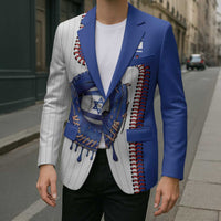Custom Dripping Baseball Israel Blazer