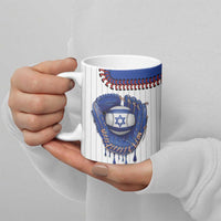 Custom Dripping Baseball Israel Ceramic Mug