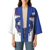 Custom Dripping Baseball Israel Kimono