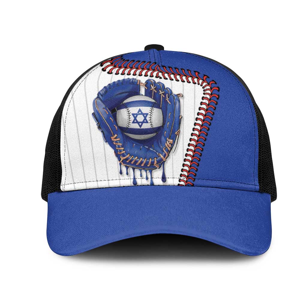 Dripping Baseball Israel Mesh Trucker Cap