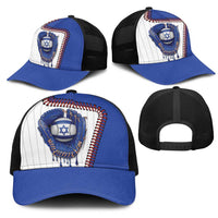 Dripping Baseball Israel Mesh Trucker Cap