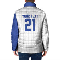 Custom Dripping Baseball Israel Padded Jacket