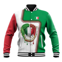 Custom Dripping Baseball Italy Baseball Jacket