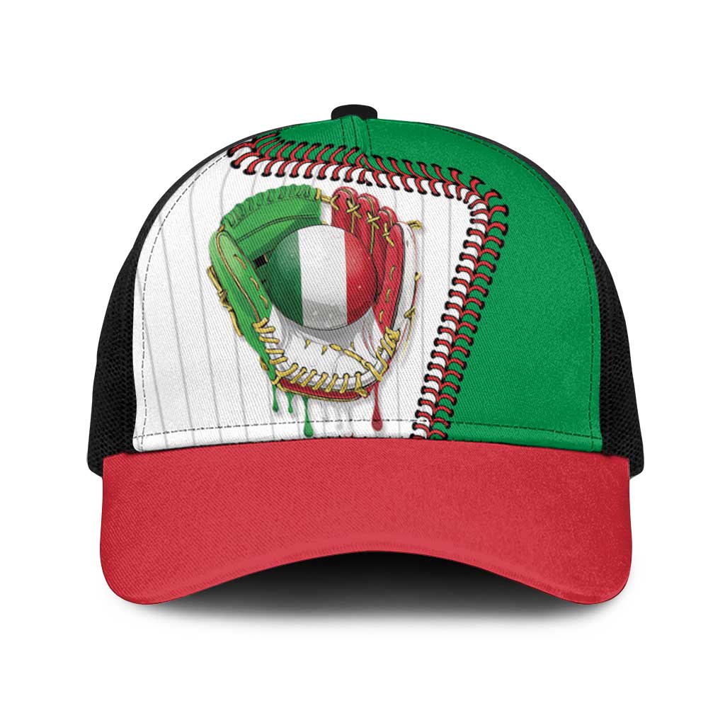 Dripping Baseball Italy Baseball Net Cap