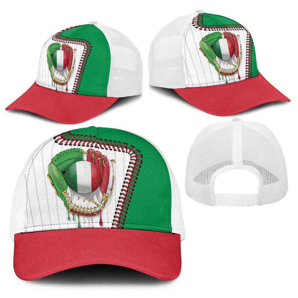 Dripping Baseball Italy Baseball Net Cap