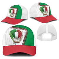 Dripping Baseball Italy Baseball Net Cap