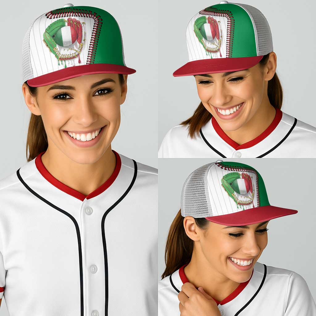 Dripping Baseball Italy Baseball Net Cap