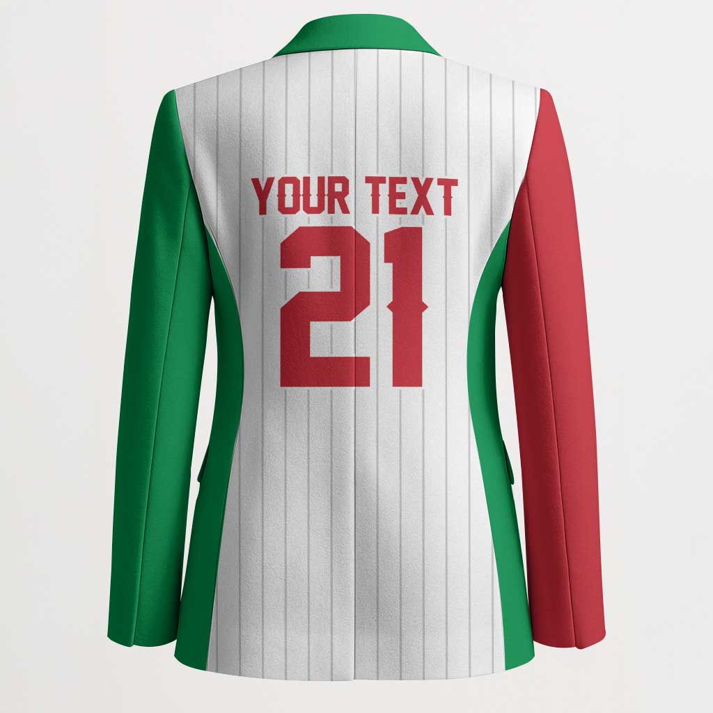 Custom Dripping Baseball Italy Blazer