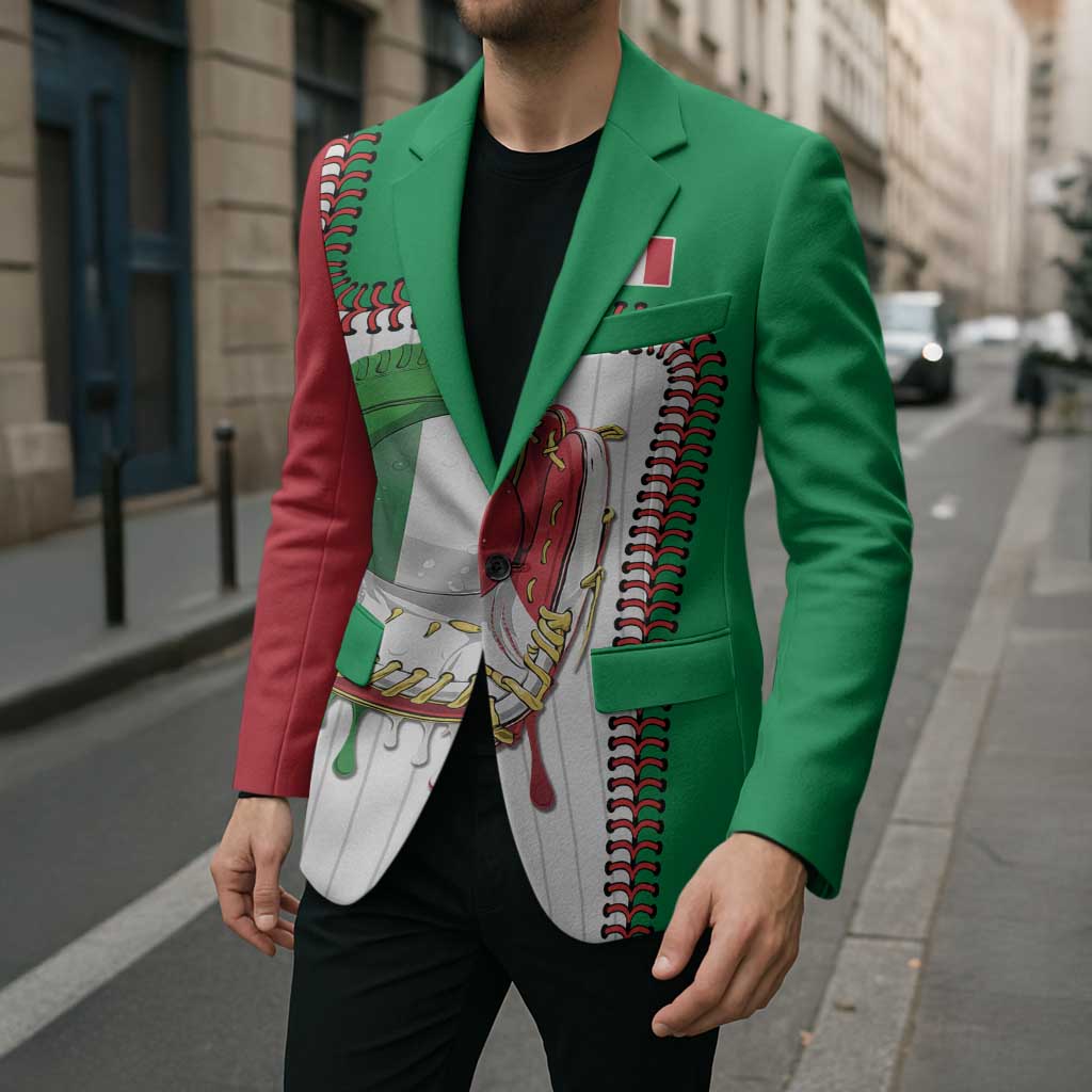Custom Dripping Baseball Italy Blazer