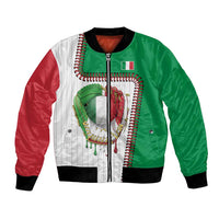 Custom Dripping Baseball Italy Bomber Jacket
