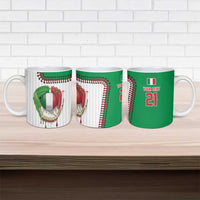 Custom Dripping Baseball Italy Ceramic Mug