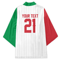 Custom Dripping Baseball Italy Kimono