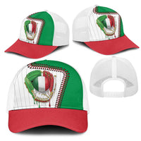 Dripping Baseball Italy Mesh Trucker Cap