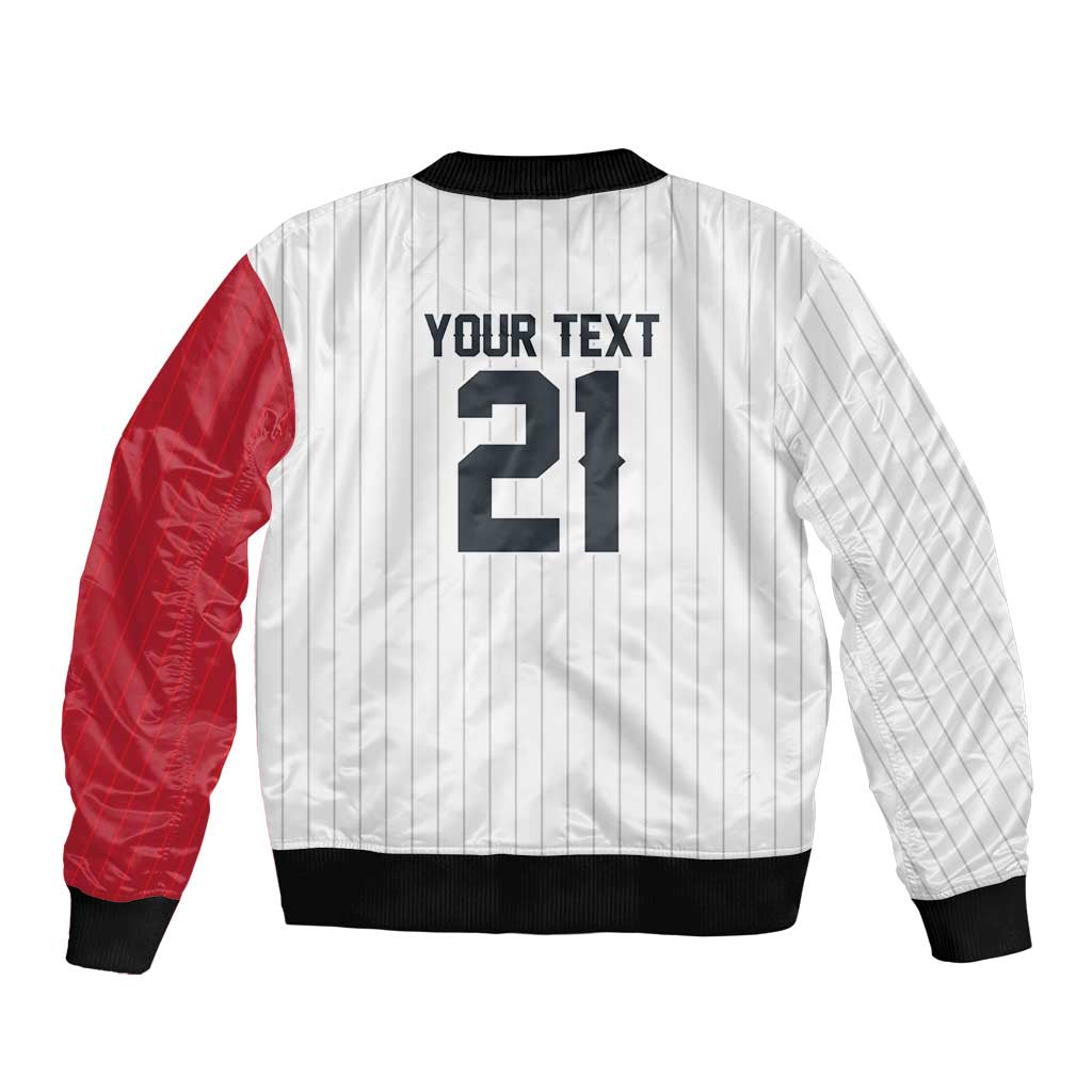 Custom Dripping Baseball Japan Bomber Jacket