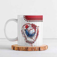 Custom Dripping Baseball Japan Ceramic Mug