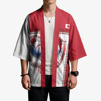 Custom Dripping Baseball Japan Kimono