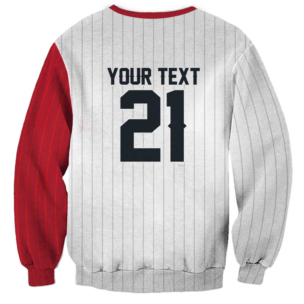 Custom Dripping Baseball Japan Sweatshirt