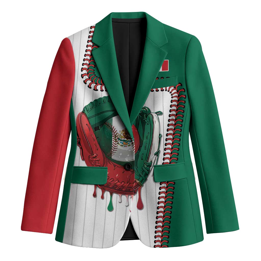 Custom Dripping Baseball Mexico Blazer