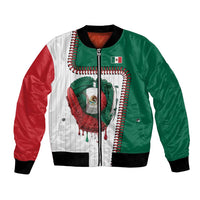 Custom Dripping Baseball Mexico Bomber Jacket