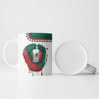 Custom Dripping Baseball Mexico Ceramic Mug