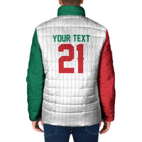 Custom Dripping Baseball Mexico Padded Jacket