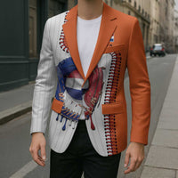 Custom Dripping Baseball Netherlands Blazer