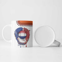 Custom Dripping Baseball Netherlands Ceramic Mug