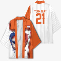 Custom Dripping Baseball Netherlands Kimono