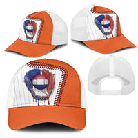 Dripping Baseball Netherlands Mesh Trucker Cap