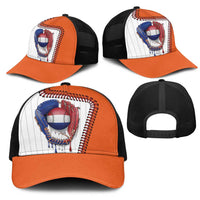 Dripping Baseball Netherlands Mesh Trucker Cap