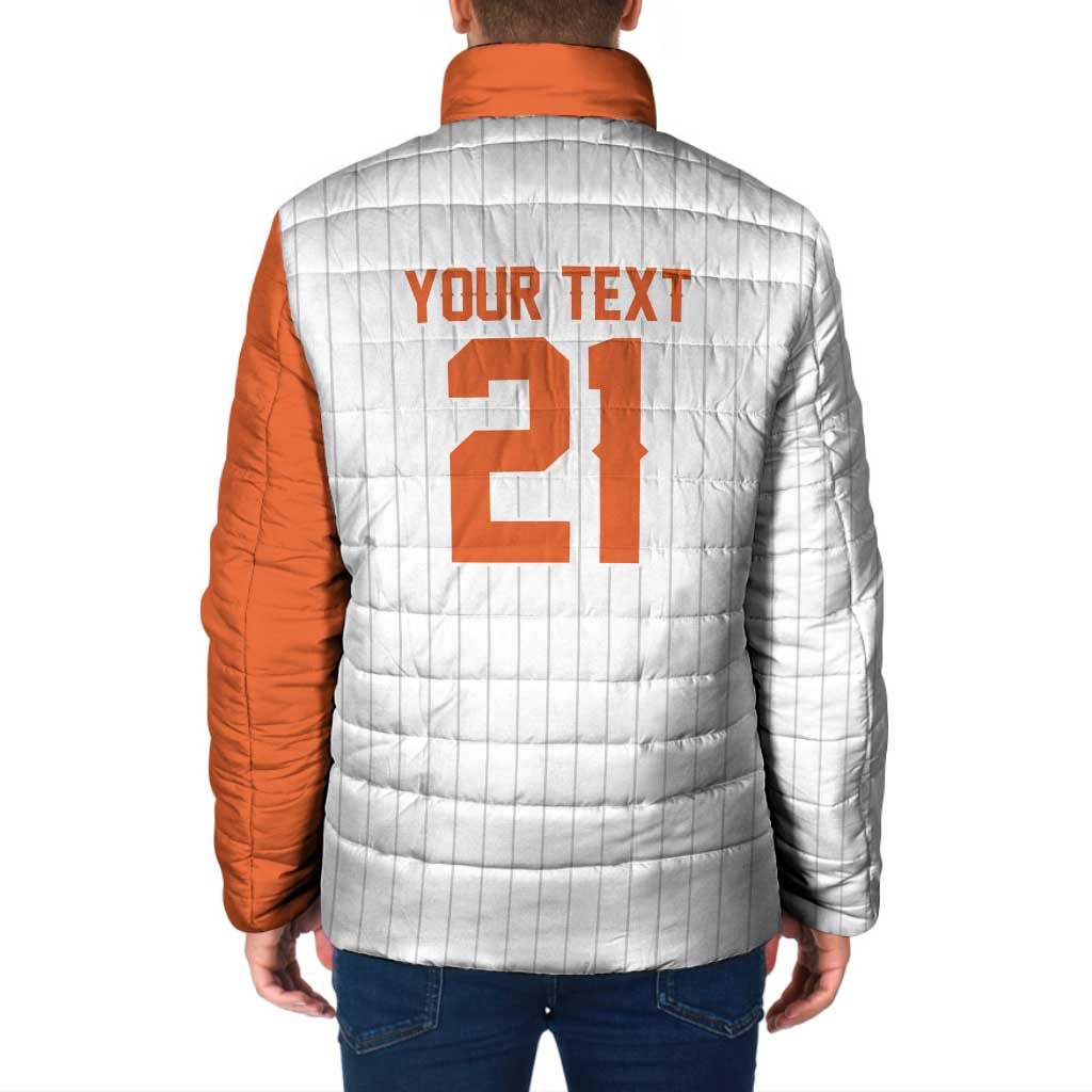 Custom Dripping Baseball Netherlands Padded Jacket