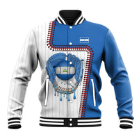 Custom Dripping Baseball Nicaragua Baseball Jacket