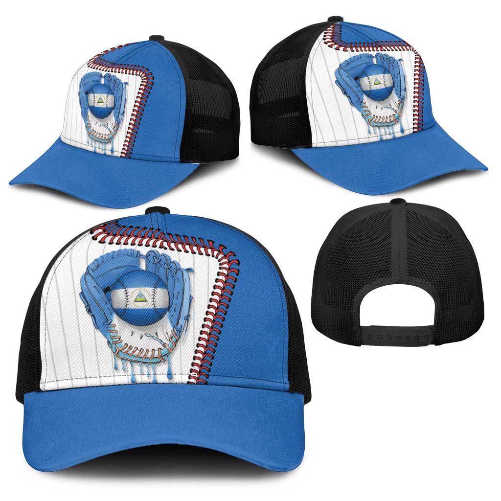 Dripping Baseball Nicaragua Baseball Net Cap