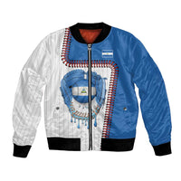 Custom Dripping Baseball Nicaragua Bomber Jacket