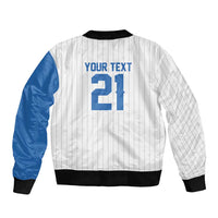 Custom Dripping Baseball Nicaragua Bomber Jacket