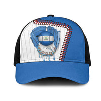 Dripping Baseball Nicaragua Mesh Trucker Cap