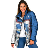 Custom Dripping Baseball Nicaragua Padded Jacket