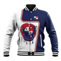 Custom Dripping Baseball Panama Baseball Jacket