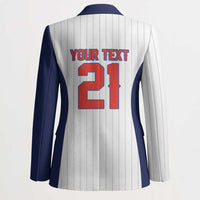 Custom Dripping Baseball Panama Blazer