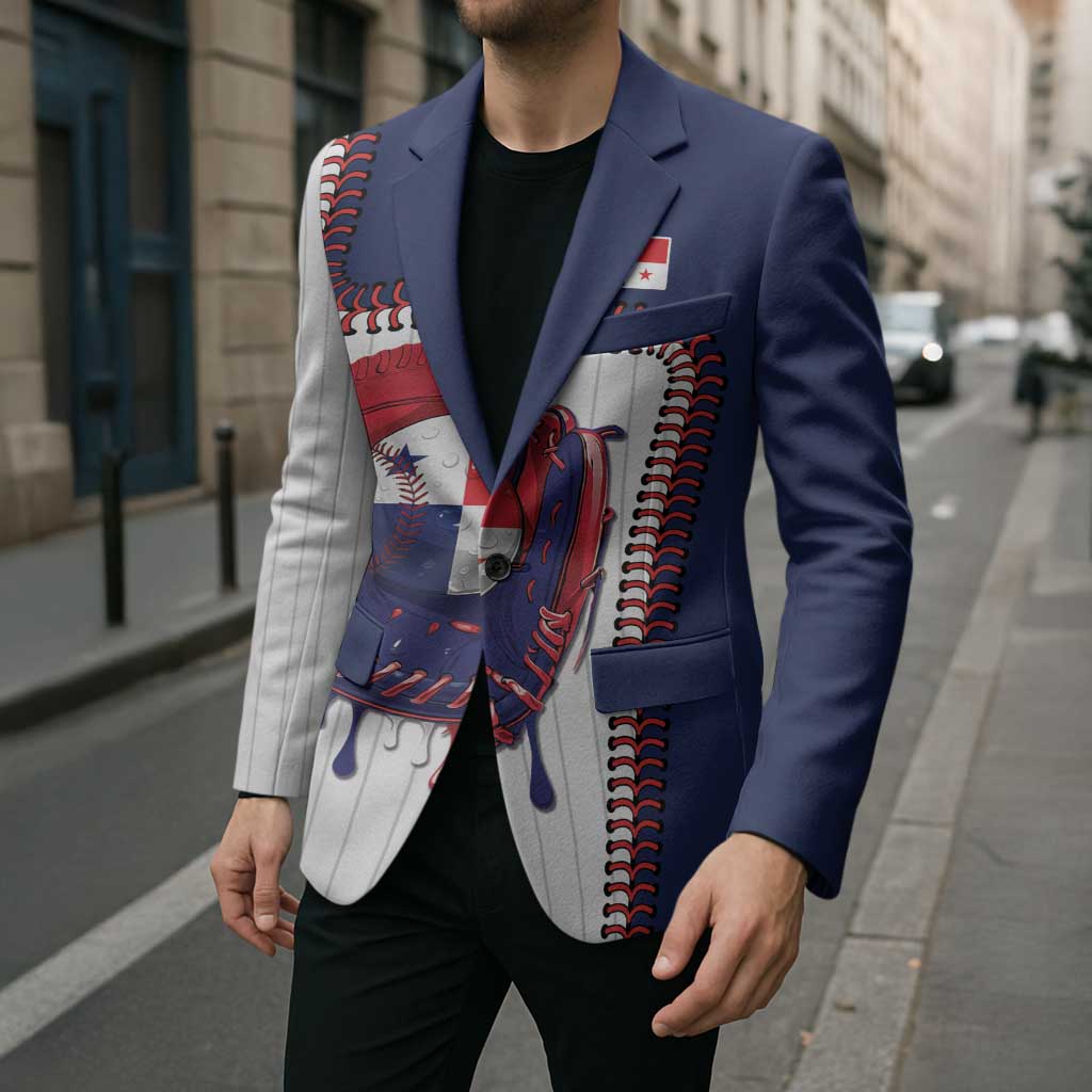 Custom Dripping Baseball Panama Blazer