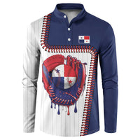 Custom Dripping Baseball Panama Button Sweatshirt