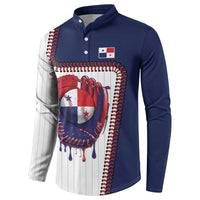 Custom Dripping Baseball Panama Button Sweatshirt