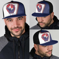 Dripping Baseball Panama Mesh Trucker Cap