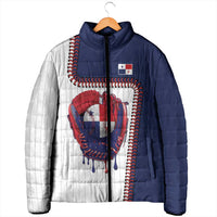 Custom Dripping Baseball Panama Padded Jacket