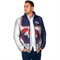 Custom Dripping Baseball Panama Padded Jacket
