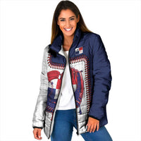 Custom Dripping Baseball Panama Padded Jacket
