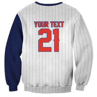 Custom Dripping Baseball Panama Sweatshirt